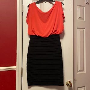 Black & Pink Melrose Dress